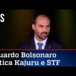 Eduardo Bolsonaro enquadra Kajuru: Falta caráter!