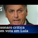 Bolsonaro: Povo que votar em Lula merece sofrer
