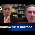 Lewandowski e Barroso batem boca em sessão sobre parcialidade de Moro