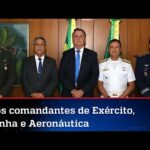 Braga Netto apresenta novos comandantes das Forças Armadas