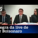 Íntegra da live de Jair Bolsonaro de 08/04/21