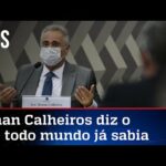 Renan confessa que ouvir governadores não é prioridade da CPI