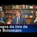 Íntegra da live de Jair Bolsonaro de 06/05/21