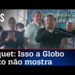 Ao lado de Bolsonaro, Nelson Piquet chama Globo de lixo; veja vídeo