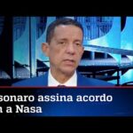 José Maria Trindade: Bolsonaro marca gol de placa em acordo com a Nasa