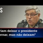 Presidente de Tribunal Militar defende Bolsonaro e faz alerta: Estão esticando a corda