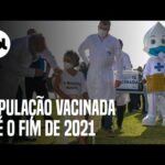 Ministro da Saúde promete que toda a população brasileira estará vacinada até o fim do ano