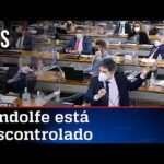 Randolfe dá chilique e ataca senador Heinze na CPI