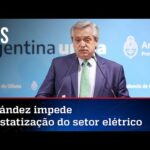 Presidente da Argentina revoga privatizações de Macri