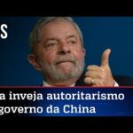 Lula defende ditadura chinesa e elogia força do partido único
