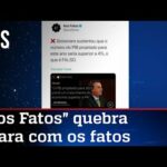 Agência checadora tenta desmentir Bolsonaro, erra e passa vergonha na web