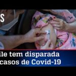 Chile aposta na Coronavac e vê casos subirem mesmo com alta taxa de vacinados