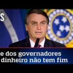 Governadores pedem mais dinheiro a Bolsonaro para combater o vírus