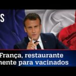 Macron limita liberdade de não vacinados