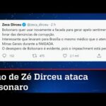 Zeca Dirceu é tigrão com Bolsonaro e tchutchuca com a roubalheira do pai
