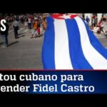 Ditadura de Cuba arma protesto para defender regime autoritário, mas passa vergonha