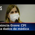 Dados pessoais de Mayra Pinheiro entregues à CPI são vazados ilegalmente