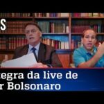 Íntegra da live de Jair Bolsonaro de 22/07/21
