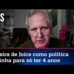 Augusto Nunes: Joice está em campanha para não ser reeleita em 2022