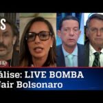 Comentaristas analisam LIVE BOMBA de Jair Bolsonaro de 29/07/21