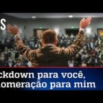 Doria promove aglomeração com prefeitos em São Paulo