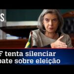 Cármen Lúcia cobra resposta de Aras em ação contra live de Bolsonaro