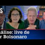 Comentaristas analisam a live de Jair Bolsonaro de 19/08/21