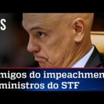 Turma do rabo preso se manifesta contra impeachment de Moraes