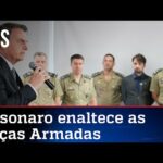 Bolsonaro: Alto Comando das Forças Armadas é dedicado e preocupado com a pátria