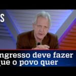 Augusto Nunes: Se o povo souber dizer o que quer no dia 7, o Congresso vai se dobrar