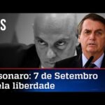 Bolsonaro alerta que Moraes espera momento para atacá-lo com sanção