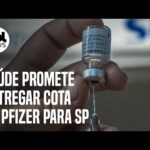 Ministério da Saúde promete entregar cota de vacina da Pfizer para SP