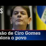 Cid Gomes freta avião e pede reembolso de R$ 54 mil do Senado