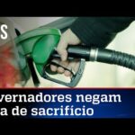 Bolsonaro e Lira denunciam insensibilidade dos governadores com preço dos combustíveis