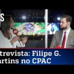 Filipe G. Martins: Perseguição ao governo vista hoje no Brasil é fato único