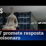Supremo prepara resposta a Bolsonaro por falas no 7 de Setembro