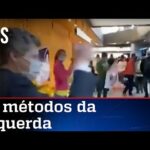 Sindicalistas xingam e atacam Marcel Van Hattem em aeroporto