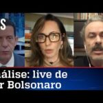 Comentaristas analisam a live de Jair Bolsonaro de 07/10/21
