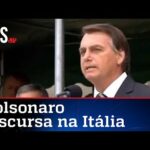 Ao lado de Braga Netto, Bolsonaro discursa em defesa da liberdade