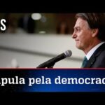 Jair Bolsonaro: Meu governo defende democracia e liberdade de expressão