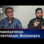 Entrevista exclusiva de Bolsonaro na live semanal do presidente