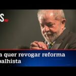 Ao lado de sindicalistas, Lula participa de tutorial de destruição de empregos
