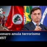 Bolsonaro exalta armas e destaca que neutralizou ações do MST