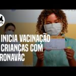 Covid: São Paulo começa a vacinar crianças com CoronaVac após aprovação da Anvisa