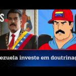 Nicolás Maduro vira super-herói em TV estatal: o “Super Bigode”