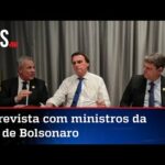 Exclusivo: Entrevista com Tarcísio de Freitas e Bento Albuquerque na live de Bolsonaro