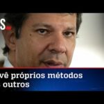 Haddad insinua que problema de saúde de Bolsonaro é falso