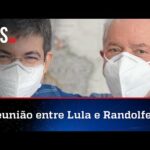 Randolfe encontra com Lula em SP para discutir futuro do Brasil