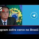 Ataque ao Telegram no Brasil é covardia, diz Bolsonaro