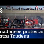 Canadá se levanta contra a tirania, mas a mídia não mostra